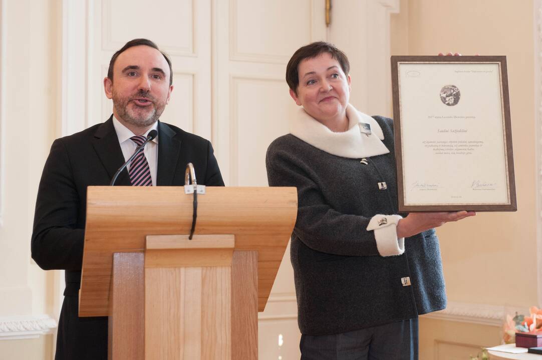 Apdovanotas metų tolerancijos žmogus