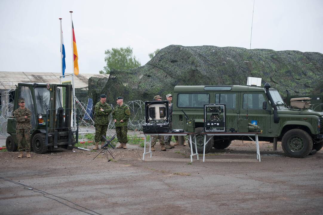 NATO ryšių pratybos Kaune