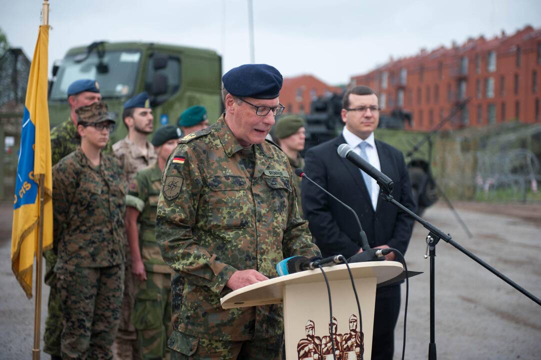 NATO ryšių pratybos Kaune