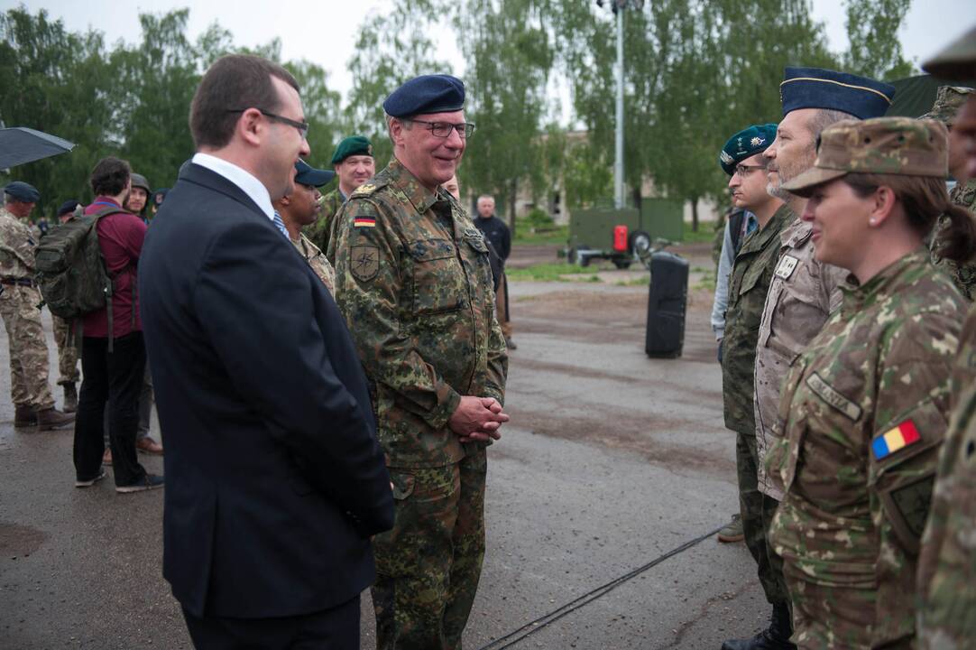 NATO ryšių pratybos Kaune