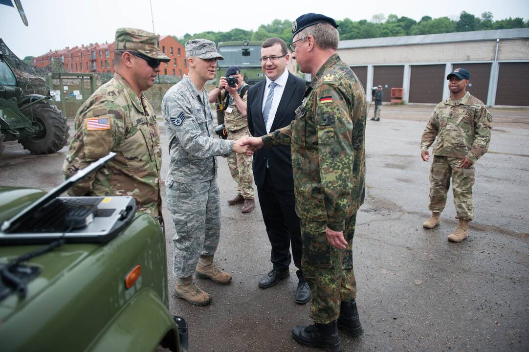 NATO ryšių pratybos Kaune