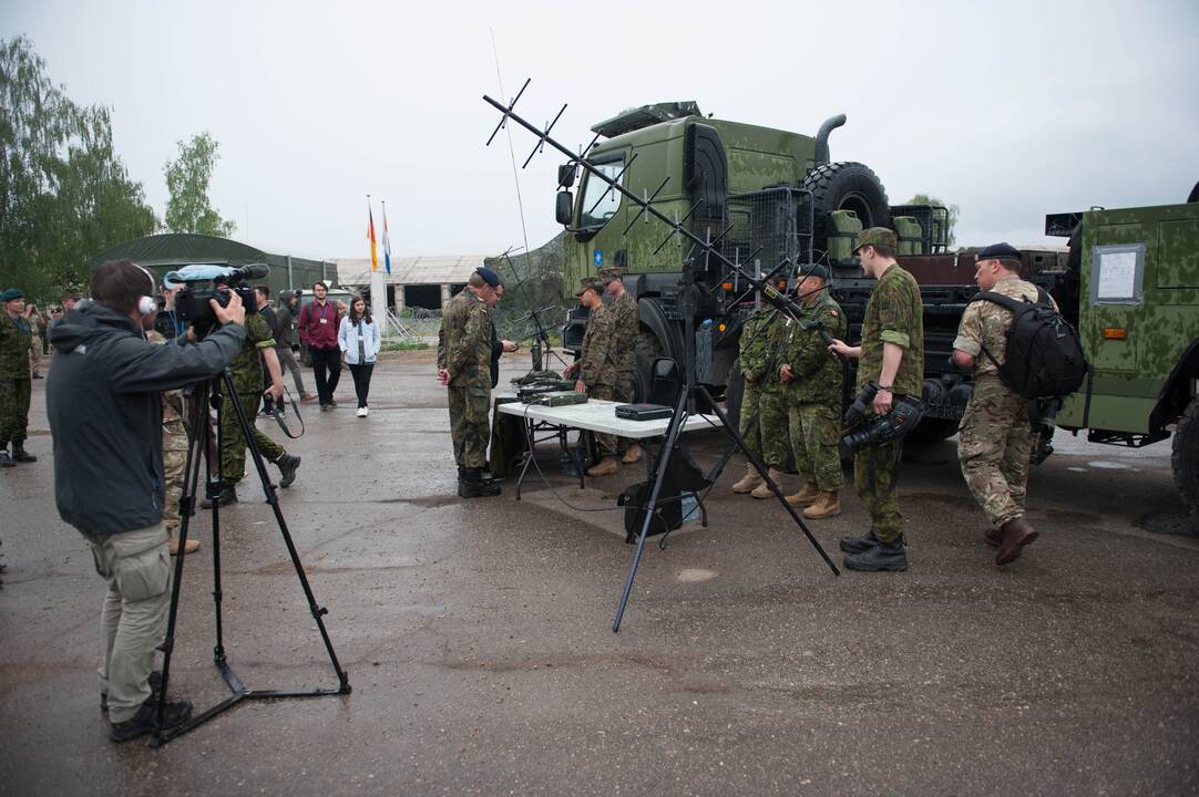 NATO ryšių pratybos Kaune