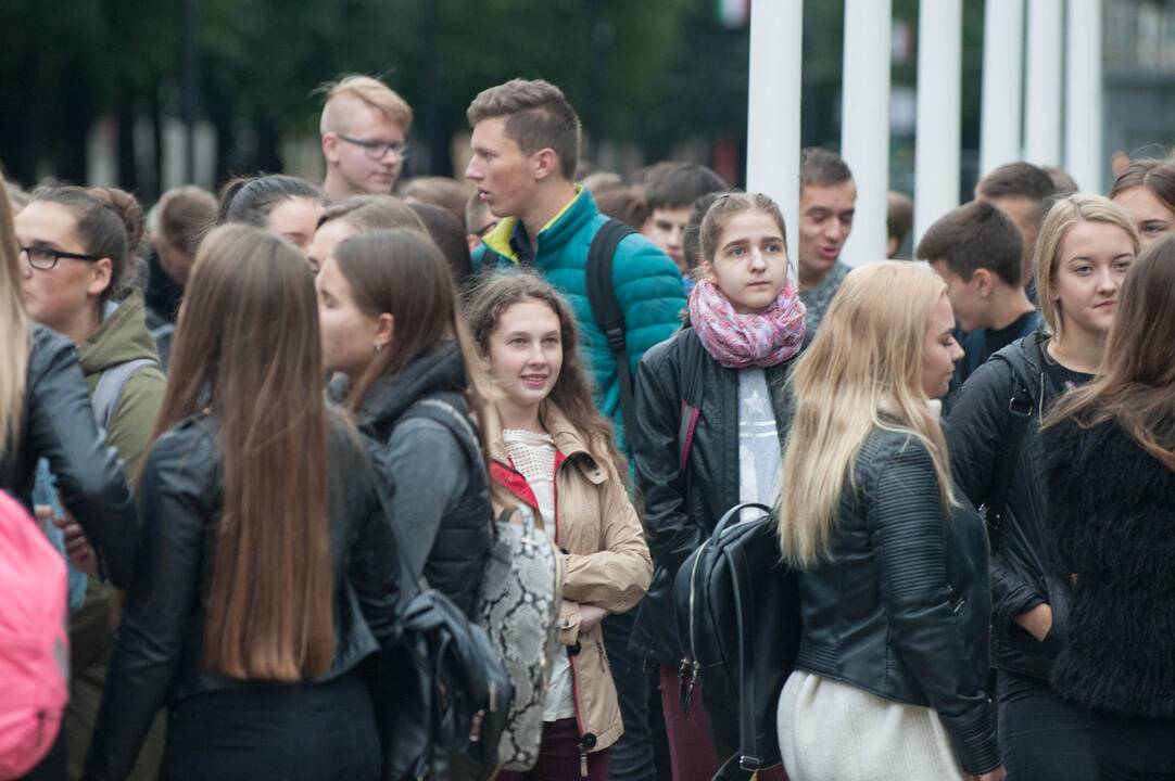 Kauno jaunimo dienų pradžia