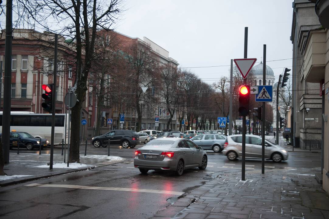 Centrinėse gatvėse keisis eismo tvarka