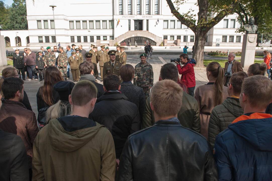 Lietuvos šaulių sąjungą papildė KTU studentai