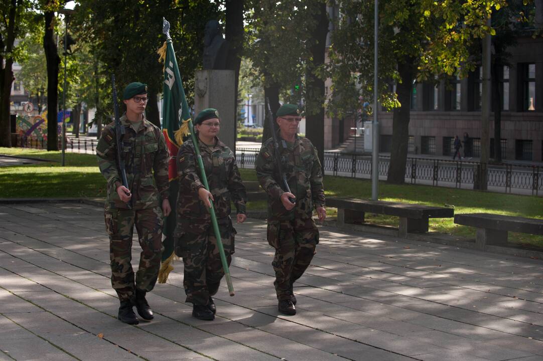 Lietuvos šaulių sąjungą papildė KTU studentai