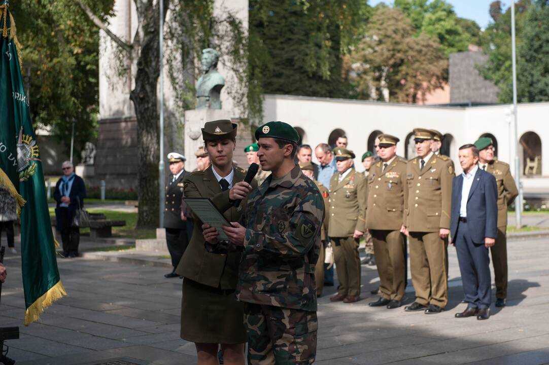 Lietuvos šaulių sąjungą papildė KTU studentai