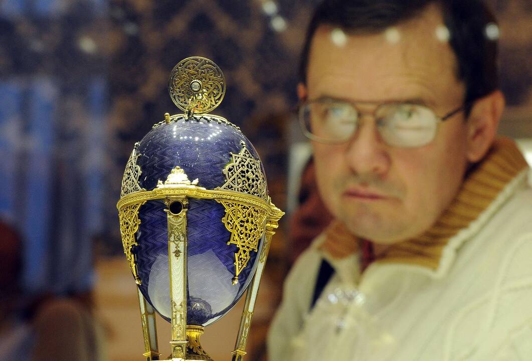 Rusijos oligarchas atidarė „Faberge“ kiaušinių muziejų