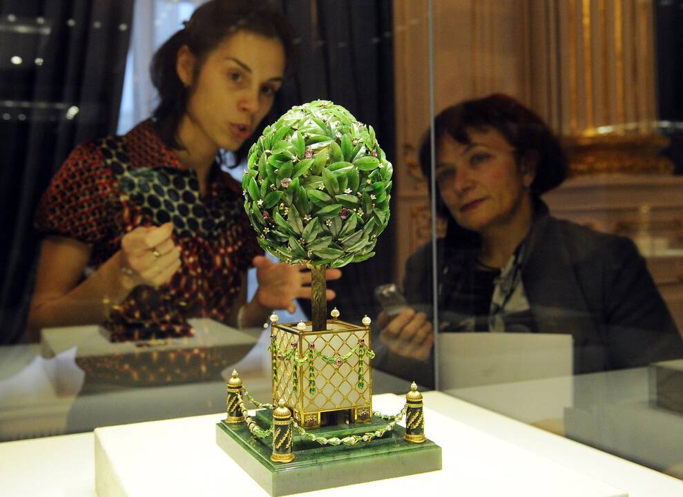 Rusijos oligarchas atidarė „Faberge“ kiaušinių muziejų