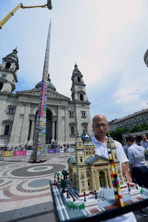 Budapešte pastatytas rekordinis bokštas