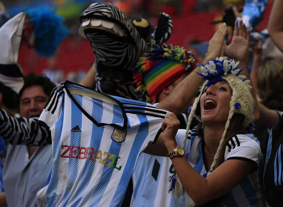 Pasaulio futbolo čempionato ketvirtfinalis: Argentina - Belgija