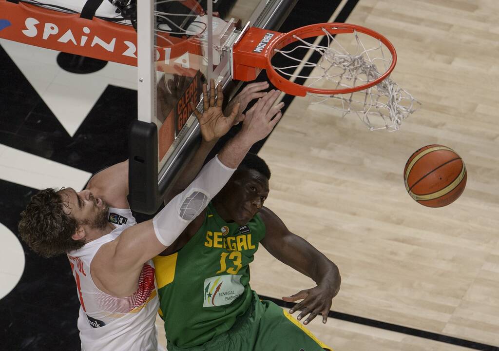 FIBA varžybos Ispanija prieš Senegalą