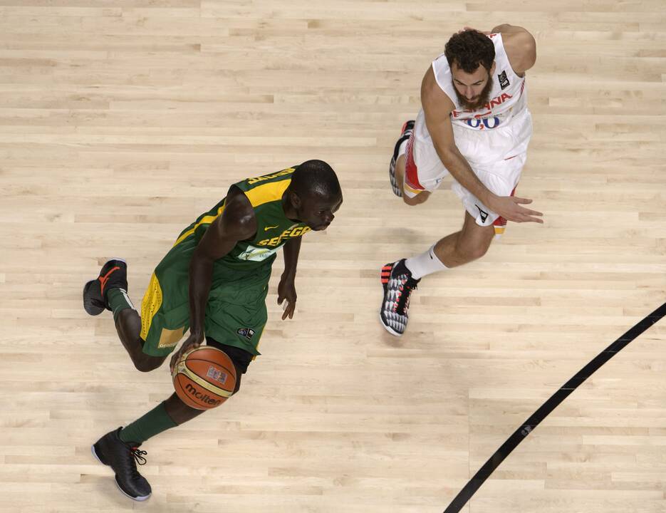 FIBA varžybos Ispanija prieš Senegalą