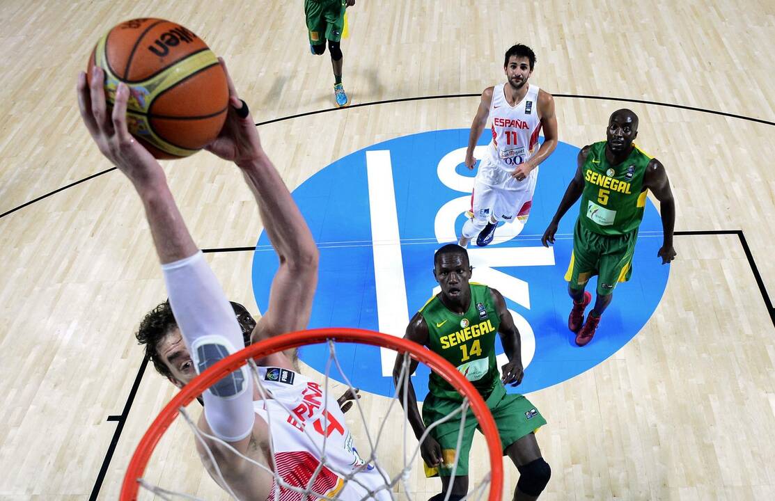 FIBA varžybos Ispanija prieš Senegalą