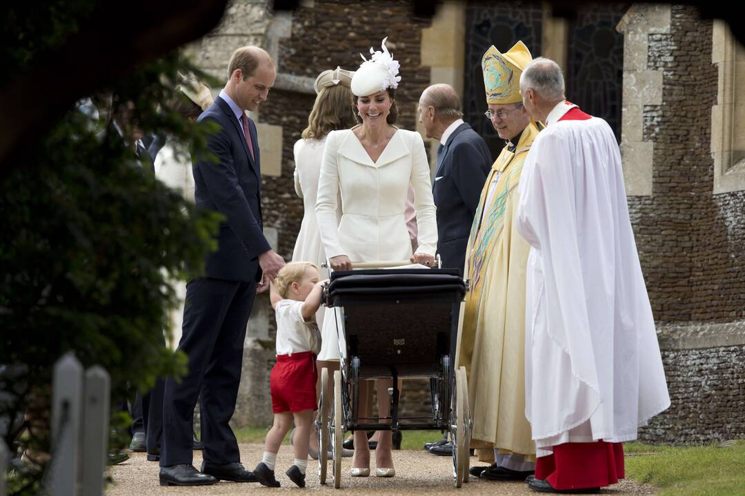 Britanijos princesės Charlotte’s krikštynos