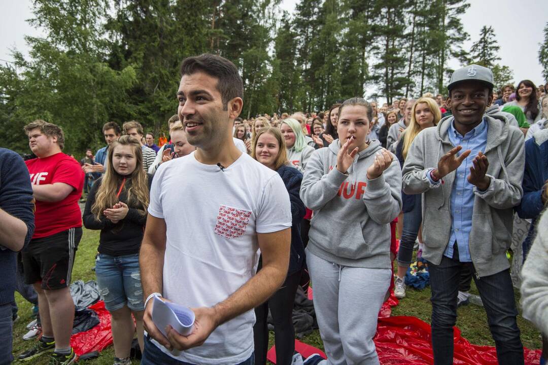 Norvegijos jaunimas grįžo į Utiojos salą