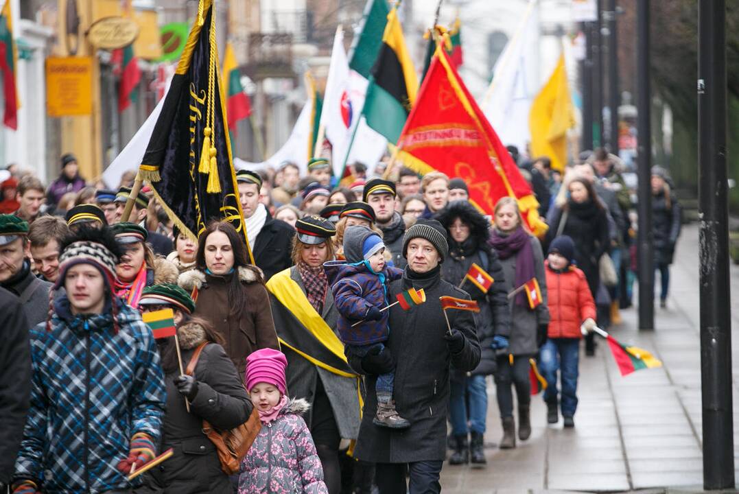 Jaunimo ir visuomeninių organizacijų eisena