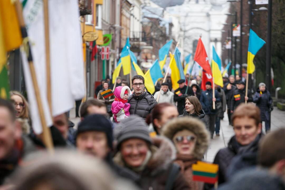 Jaunimo ir visuomeninių organizacijų eisena