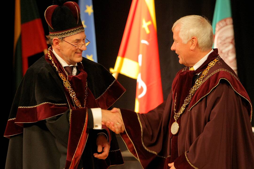 VDU rektoriaus inauguracija