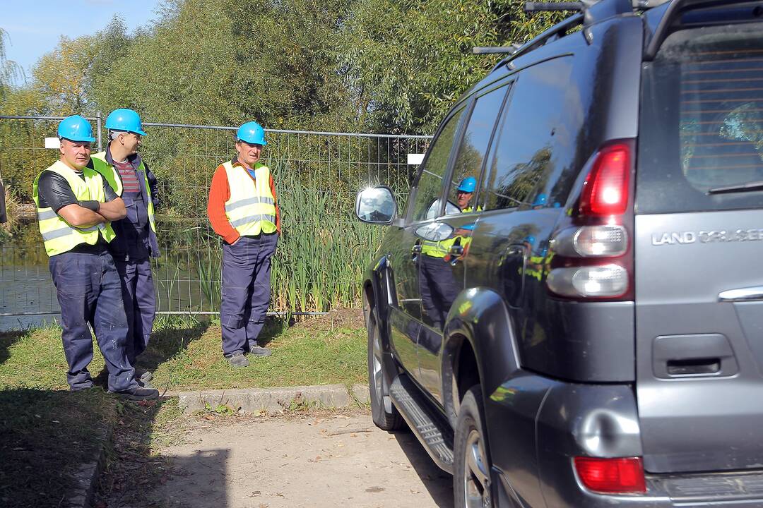 Domeikavos gimnazijoje – naujų statybų pradžia