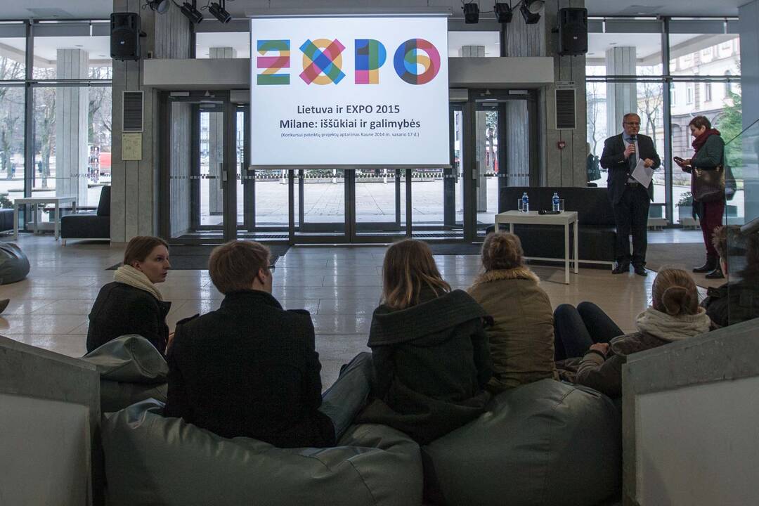 Kaune pristatomos idėjos parodai "Expo 2015"