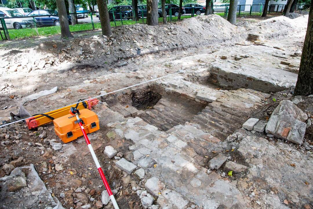 Didžiosios sinagogos archeologiniai radiniai