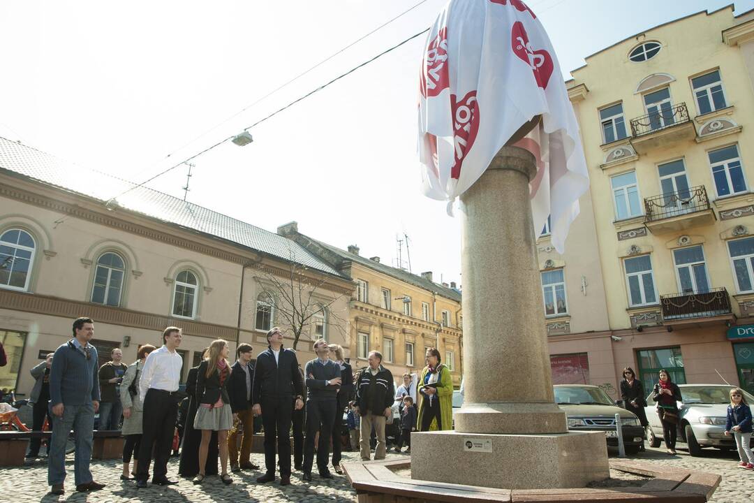 „Kiaušinis“ sostinės Pylimo skvere