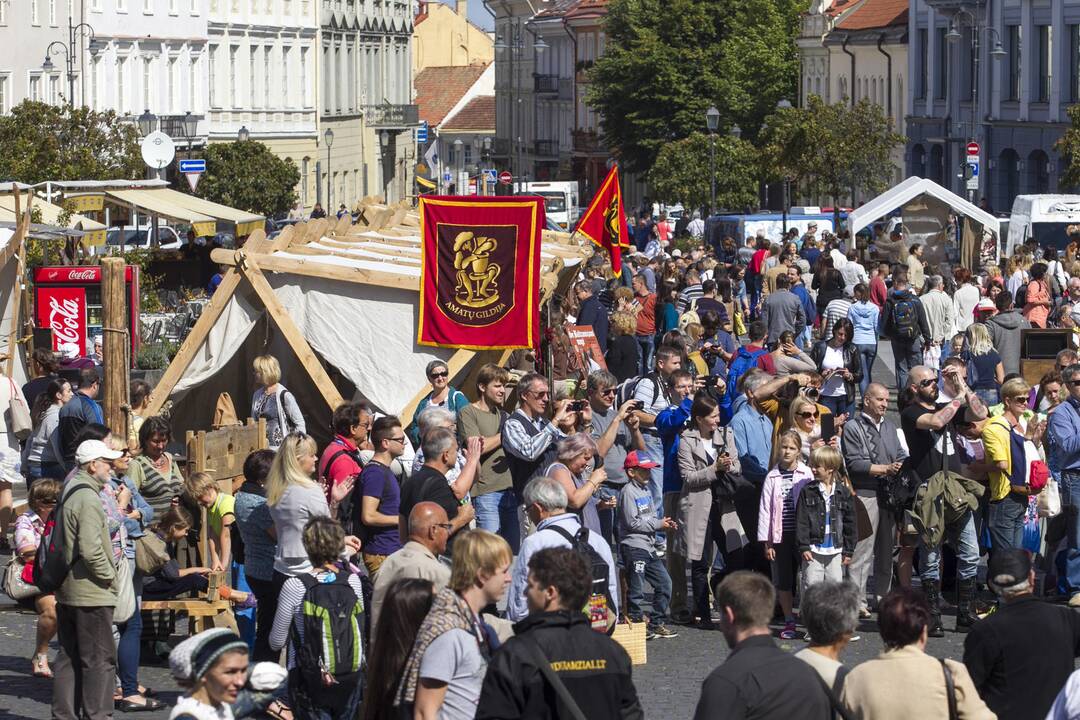 Vilniuje vyksta Šv. Baltramiejaus amatų mugė