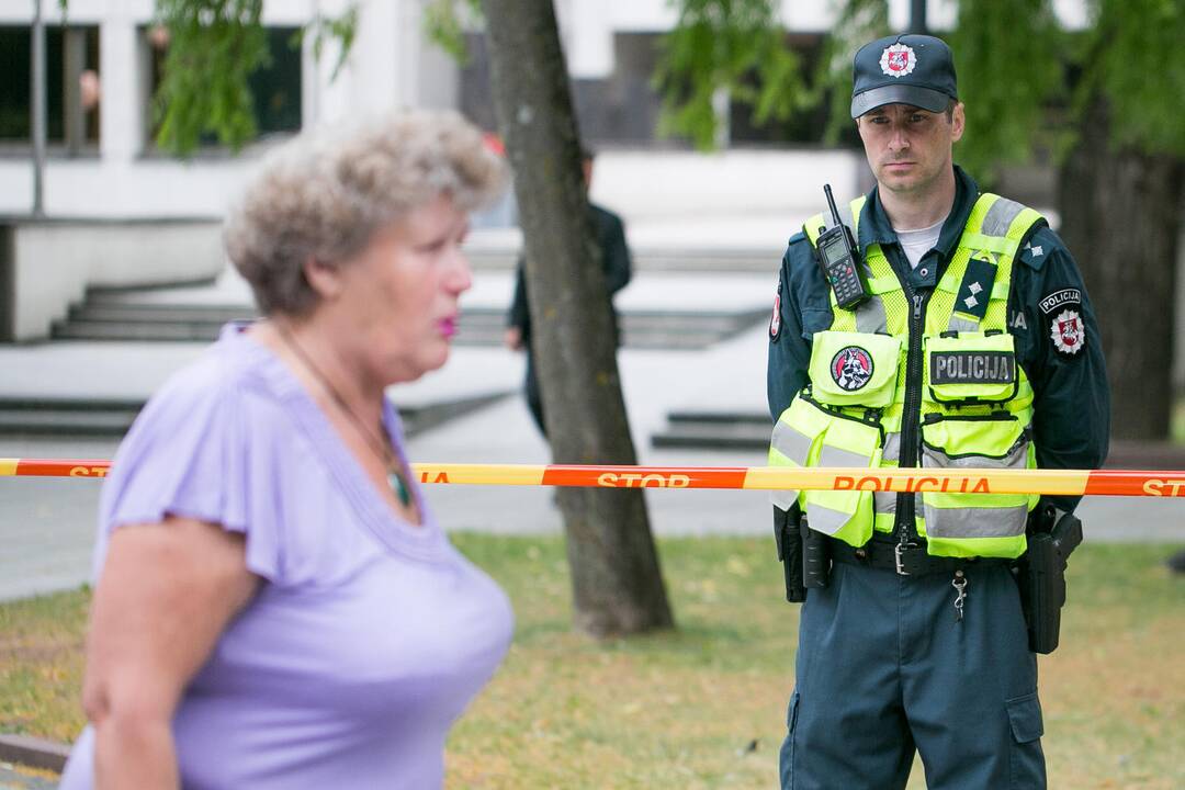 Tęsiasi protestas prieš naująjį Darbo kodeksą