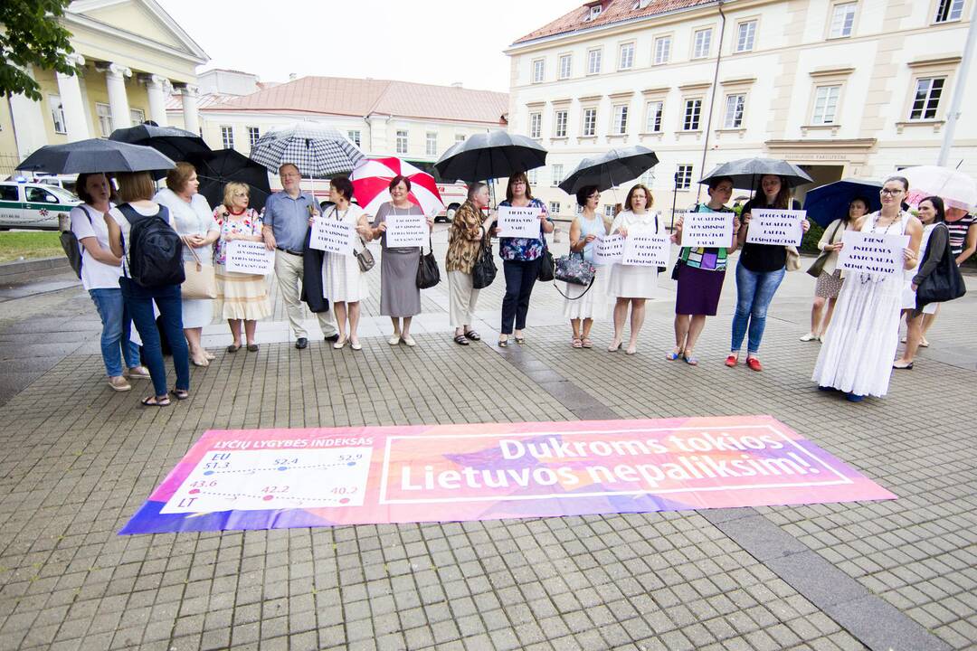 Piketas prieš Pagalbinio apvaisinimo įstatymą