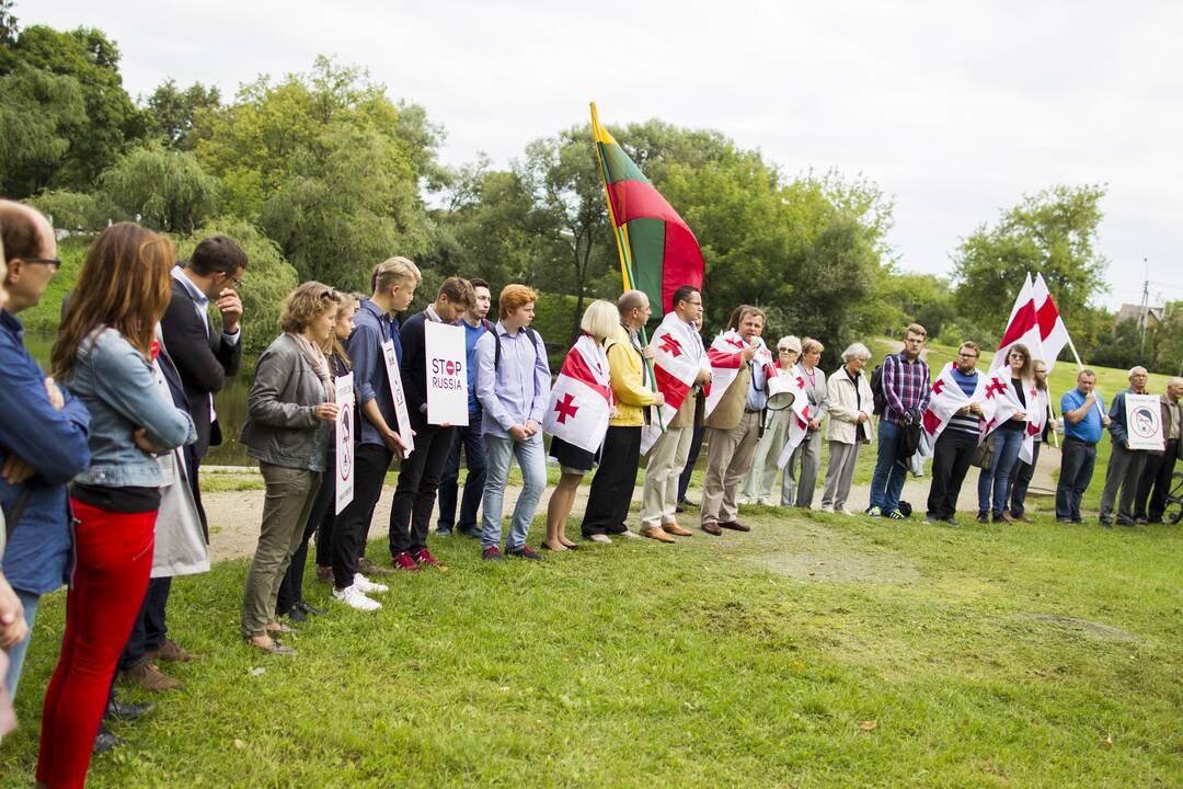 Mitingas prieš Gruzijos okupaciją