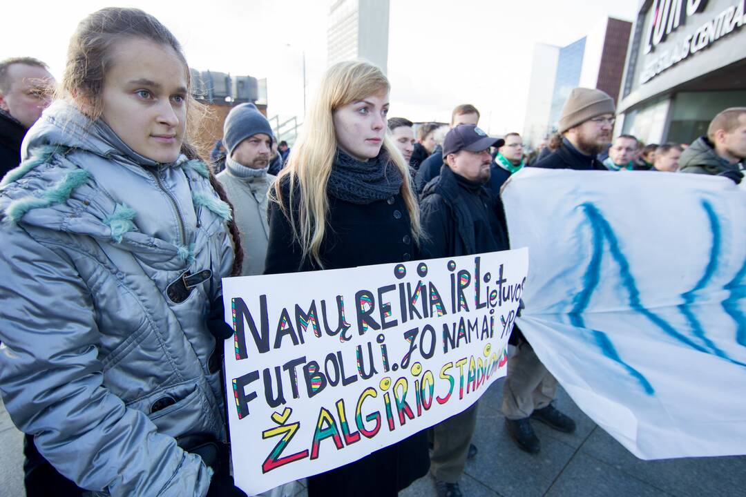 Sirgaliai siekia išsaugoti Žalgirio stadioną