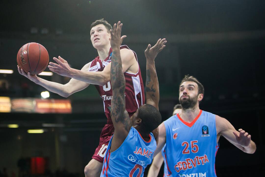 Europos taurė: "Lietkabelis" - "Cedevita" 68:69