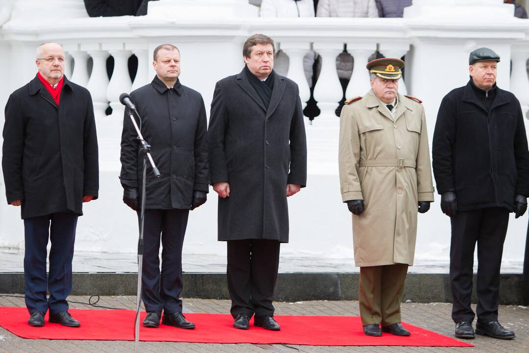 Iškilminga ministrų pasikeitimo ceremonija