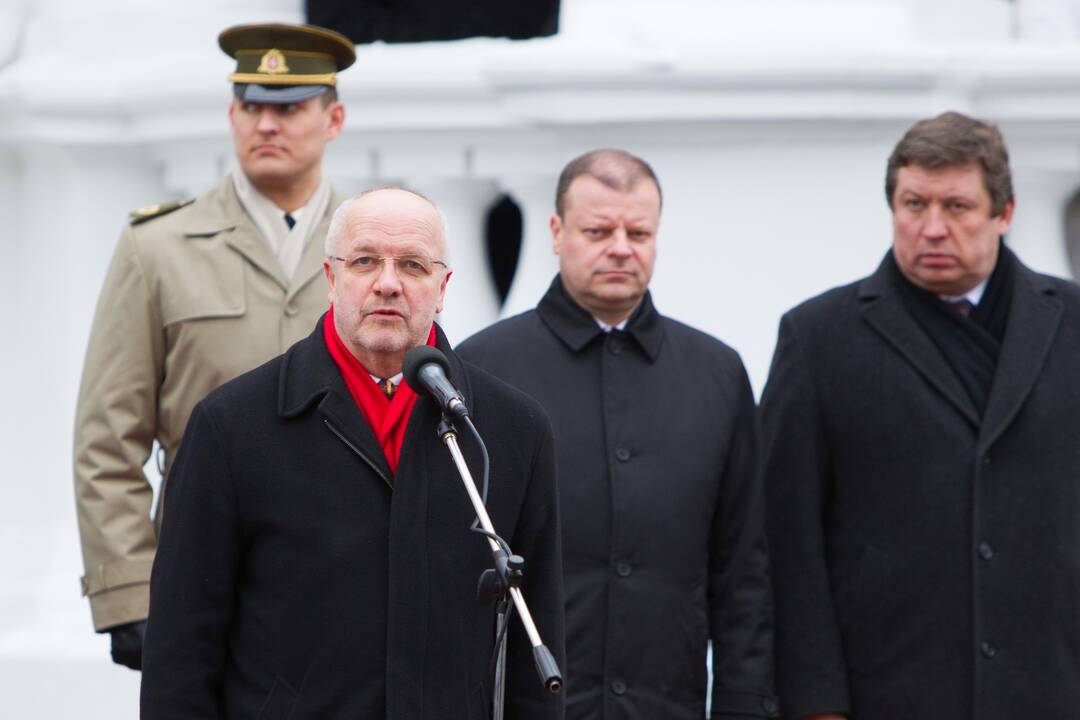 Iškilminga ministrų pasikeitimo ceremonija