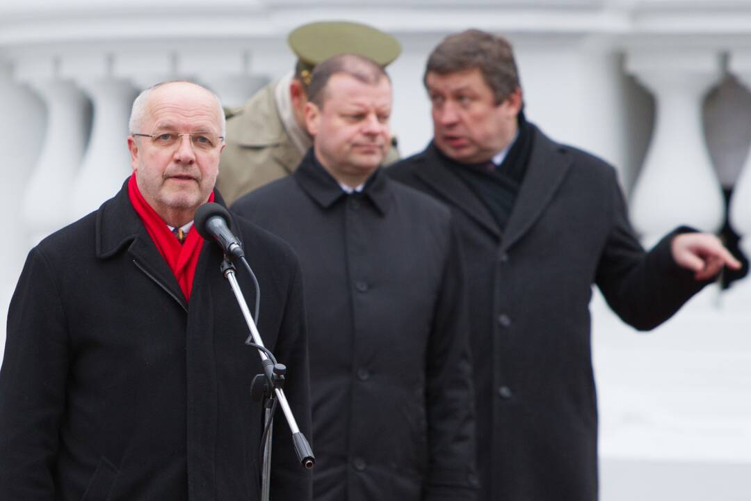 Iškilminga ministrų pasikeitimo ceremonija