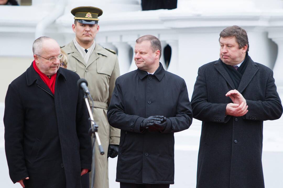 Iškilminga ministrų pasikeitimo ceremonija