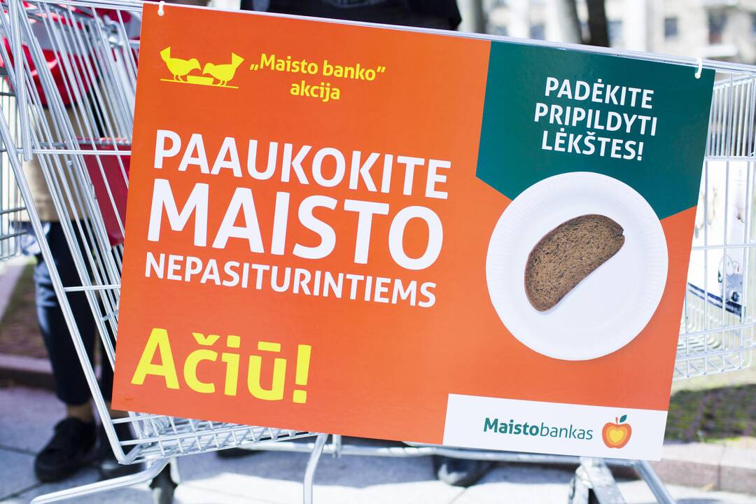 Premjeras paskelbė „Maisto banko“ akcijos startą