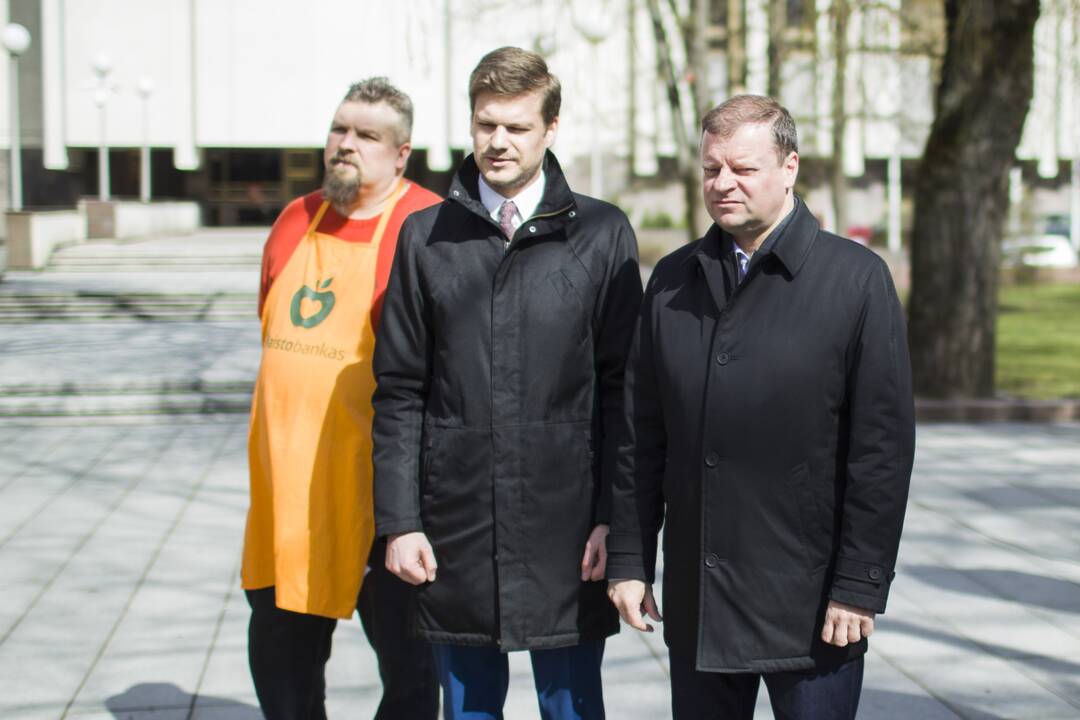 Premjeras paskelbė „Maisto banko“ akcijos startą