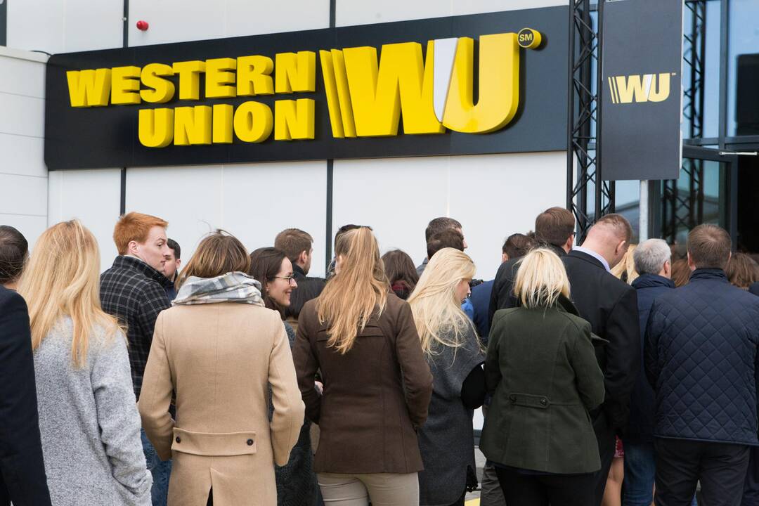 „Western Union“ Vilniuje atidarė vartotojų patirties centrą