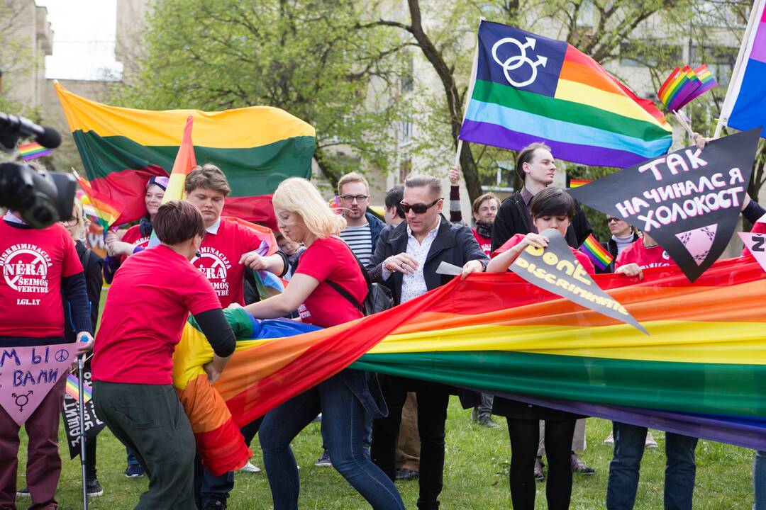 Gėjų lygos protestas