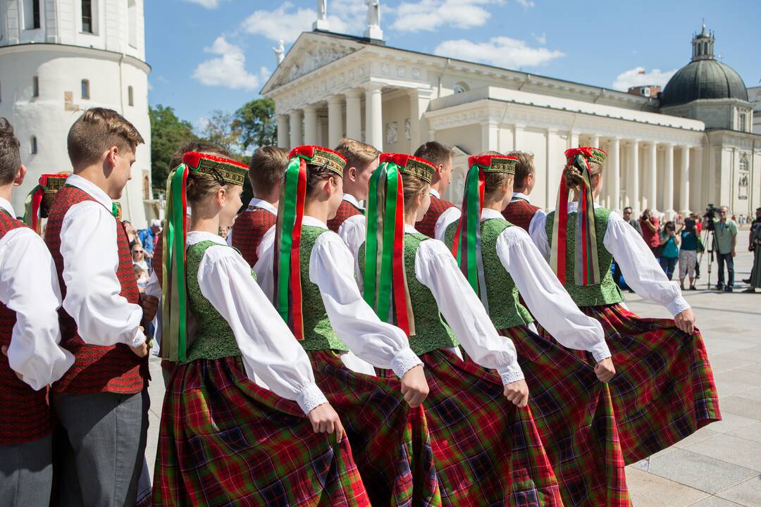 Dainų šventės spaudos konferencija