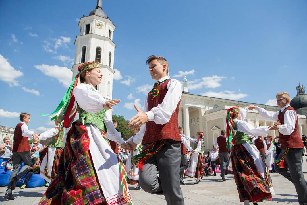 Dainų šventės spaudos konferencija