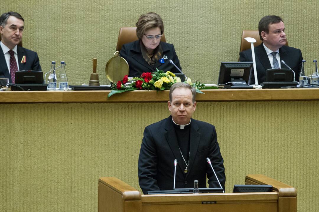 Iškilmingas Laisvės gynėjų dienos 23-ųjų metinių minėjimas Seime