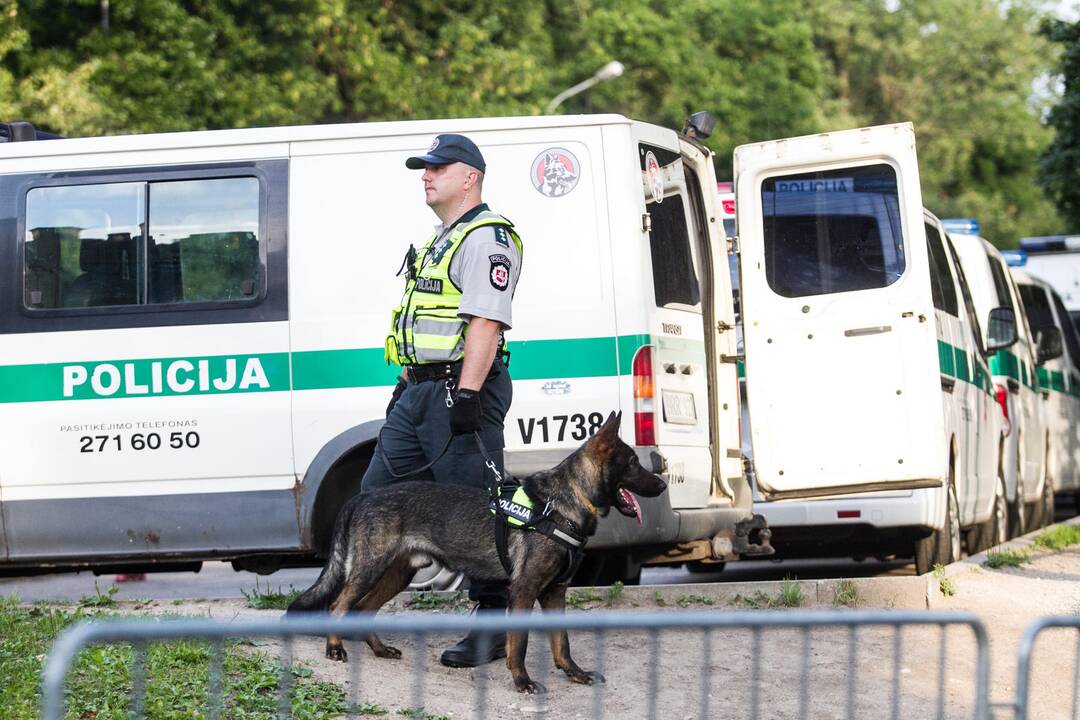 Kroatų ir lietuvių sirgaliai