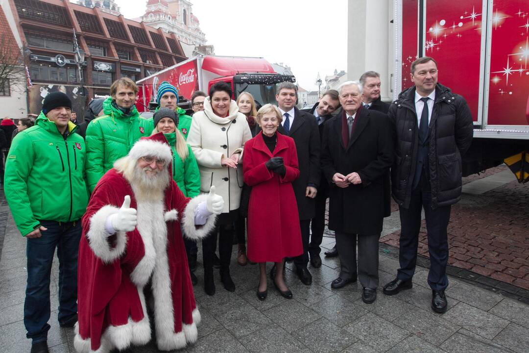 Kelionę pradėjo Kalėdų karavanas