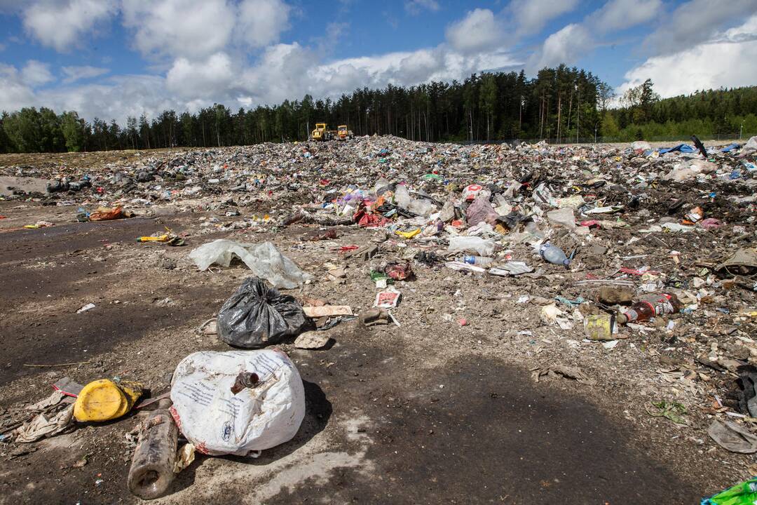 Vilniaus valdžia apžiūrėjo Kazokiškių sąvartyną