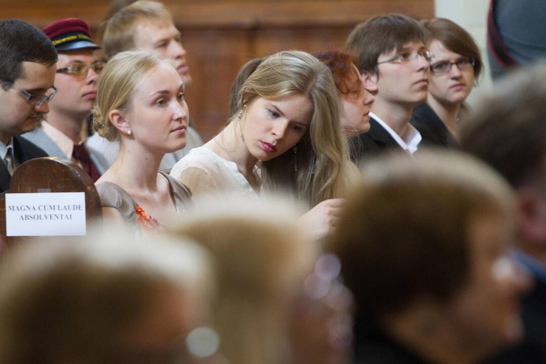 Vilniaus universitete – „Finis anni academici“ šventė