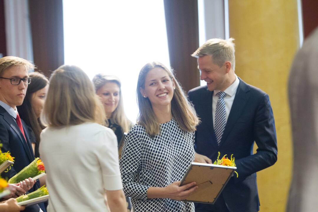 Pagerbti geriausi sostinės abiturientai