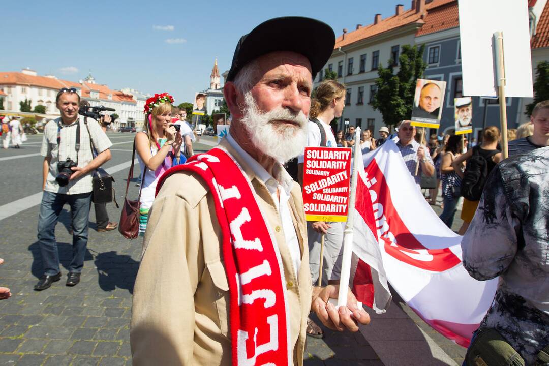 Baltarusijos politinių kalinių palaikymo akcija